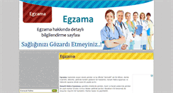 Desktop Screenshot of egzama.gen.tr