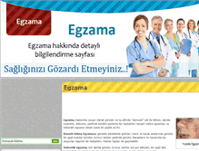 Tablet Screenshot of egzama.gen.tr